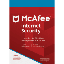 McAfee Internet Security – 1-Year / 5-Device