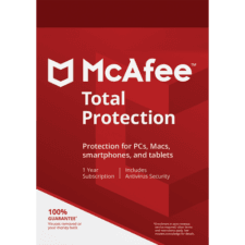 McAfee Total Protection – 1-Year / 10-Devices – Europe/UK