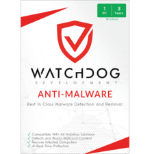 Watchdog Anti-Malware – 3-Year / 1-PC